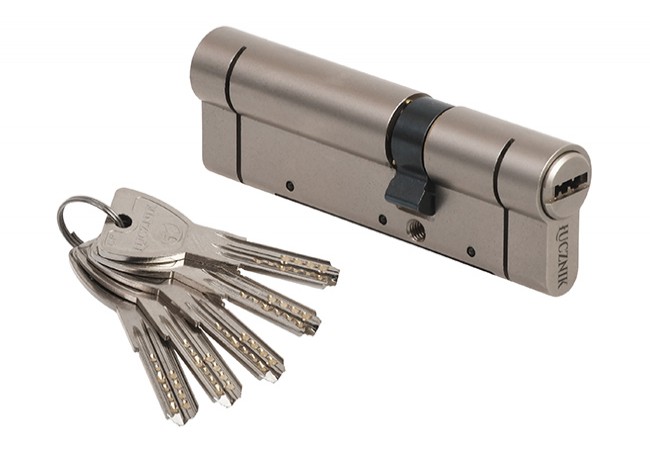 Łucznik CP Plus 30/40 Euro Cylinder Lock 6-Pin Class C/D Nickel Master Key Ready