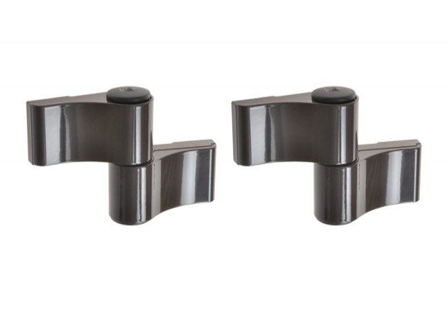 Master Dynamika L-93 mm Two-Part Aluminium Door Hinge 3D Adjustable Brown 160kg