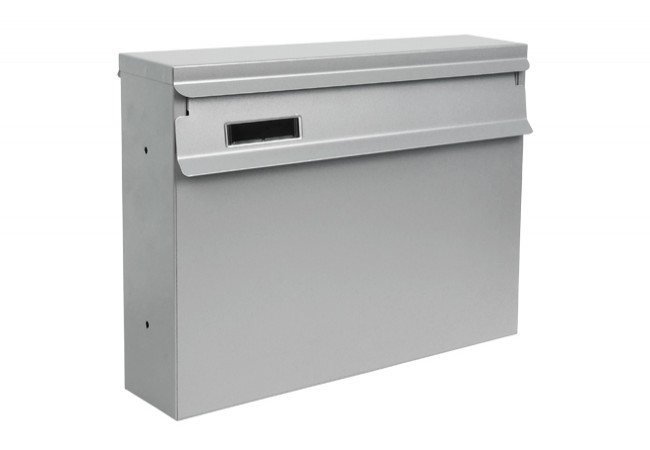 3PL Mailbox Large Capacity B4 Slot Electro-Galvanized Steel Silver