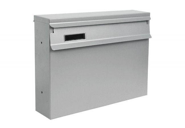3PL Mailbox Large Capacity B4 Slot Electro-Galvanized Steel Silver