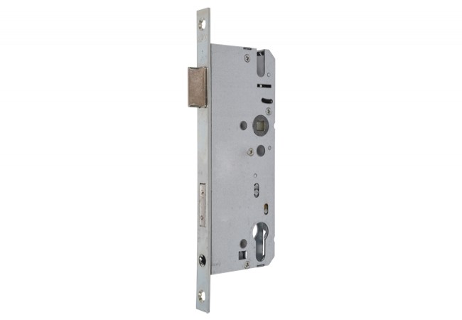 KFV 49PZW 92/55/16 WB Mortise Lock Universal Handing 100000 Cycles Zinc-Plated Silver