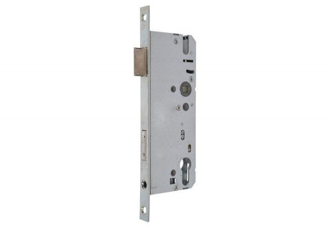 KFV 49PZW 92/55/16 WB Mortise Lock Universal Handing 100000 Cycles Zinc-Plated Silver