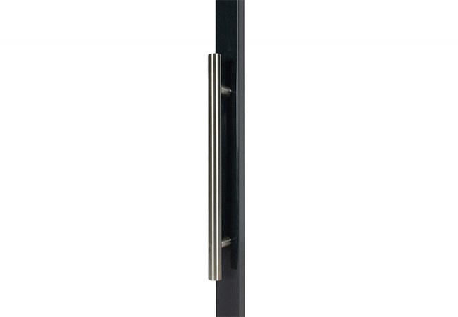 Stainless steel gate or wicket handle 450mm Locinox, single-sided, silver
