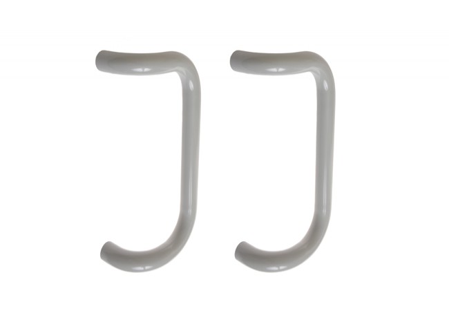 Antaba As Rectangular Aluminum Pull Handle 300mm 4200N Double-Sided Grey
