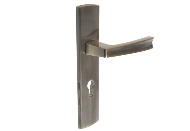 INFINITY CEZAR 72WB External Door Handle Left-Hand Patina 72mm KCR 412L