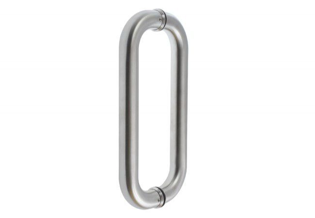 B-Harko Double-Sided Pull Handle SS304 Matte 32x800mm With Complete Mounting Set