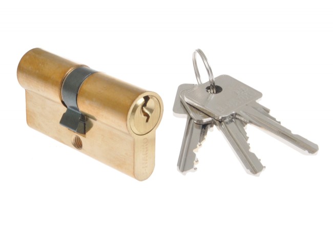 B-Harko H6 Euro Cylinder Lock 30/30 mm Brass 6-Pin EN 1303 Grade 6 High Security