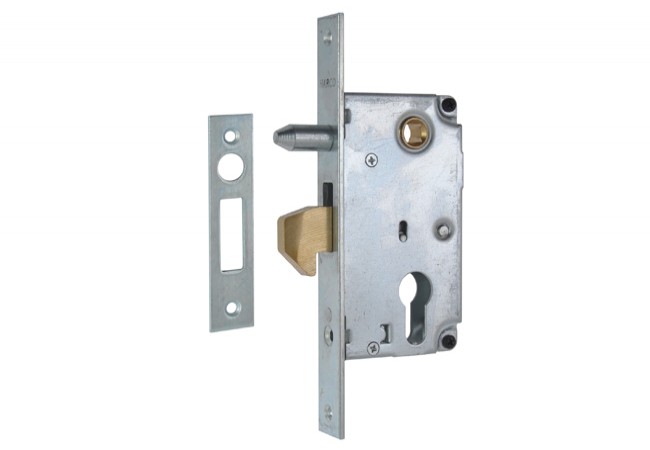 F-30 Hook Lock for Sliding Gates 72/30 mm Cylinder 9 mm Hook 8 mm Spindle