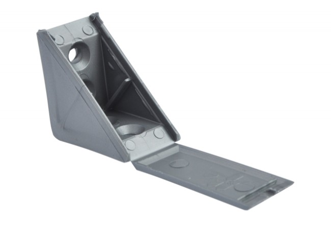 Łącznik do półki Komandorek Mały Shelf Connector Small Dark Grey Compact Design