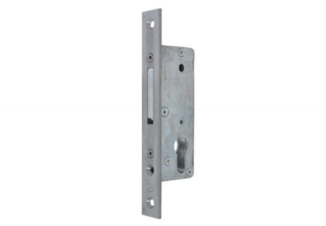 Metalplast-Częstochowa MC-30S ECO Mortise Auxiliary Lock 2mm Stainless Steel Heavy Duty