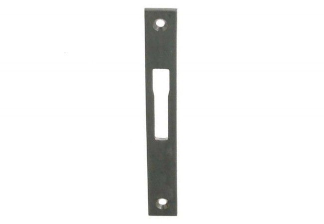 Metalplast-Częstochowa MC-35S Flat Strike Plate Stainless Steel 22x3mm Flush Mount