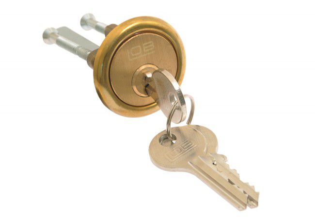 LOB WT01 Rim Cylinder Brass for TB/TZ Locks with 3 Keys