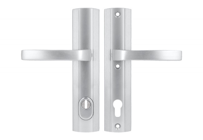 AXA PRESTIGE 92 WB Lever Handle EN 1906 Class 3 FLEX Insert Fire Rated Silver 74-83mm