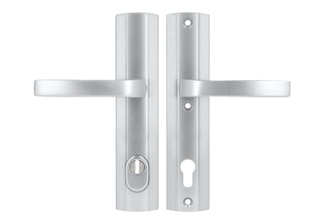 AXA PRESTIGE 92 WB Lever Handle EN 1906 Class 3 FLEX Insert Fire Rated Silver 74-83mm