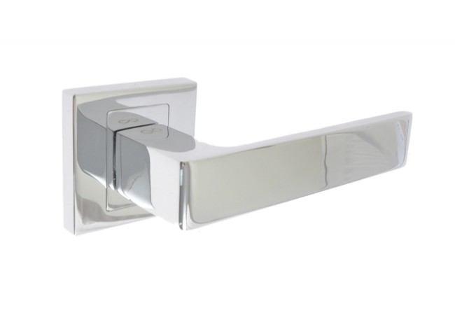 INFINITY APOLLO KAO 700 Door Handle Square Rosette Chrome Zamak Internal Use