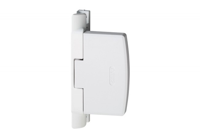 Abus FAS 97 Window Security Lock Automatic Hinge-Side VdS DIN Certified White