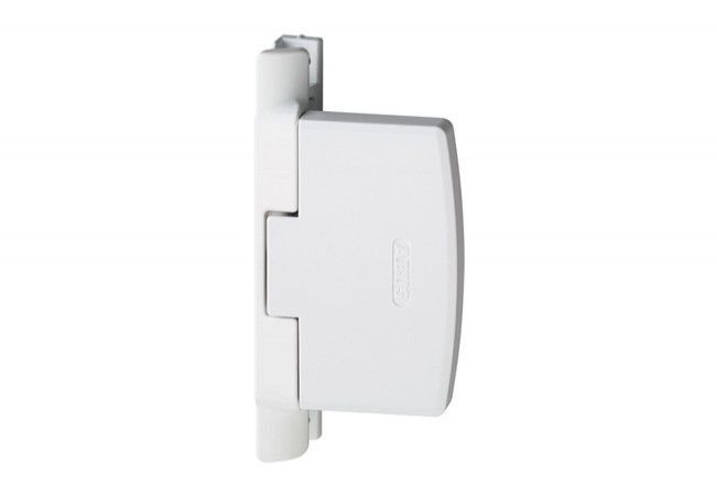 Abus FAS 97 Window Security Lock Automatic Hinge-Side VdS DIN Certified White