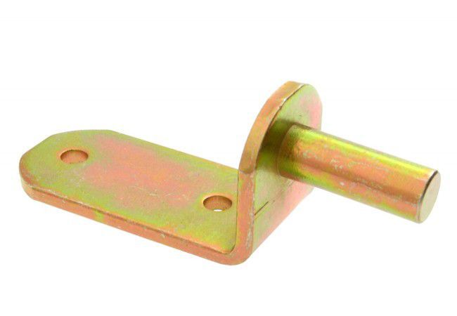 Hak 1000 Hook for Strap Hinge Yellow Zinc Coated Screw-On 18mm Industrial Gate Hardware