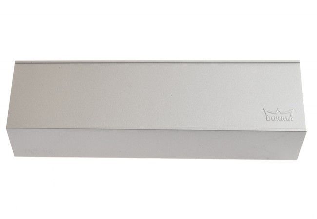 DORMA TS 71 door closer without arm, silver EN 3/4 (door leaf up to 80 kg, max. width 1100 mm) (00022212101)