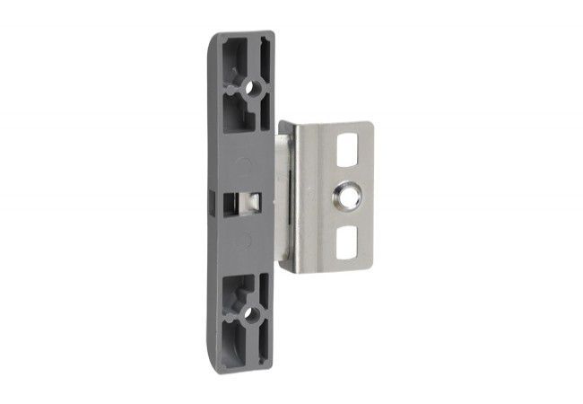 Flat Magnetic Balcony Catch for Wooden Double-Leaf Windows with Movable Mullion