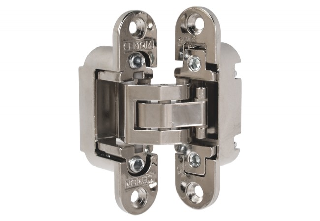 Polsoft ESTETIC W978 CEMOMw8050p1c25A Invisible Hinge 3D Adjustable Nickel Finish