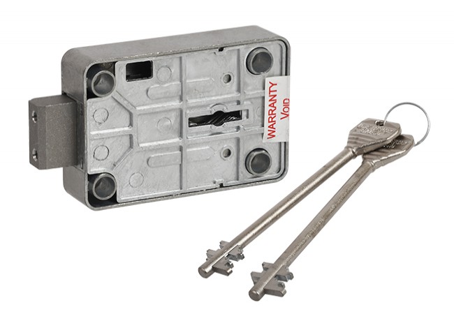 Zamek 3012 Safe Lock IMP Class A 8-Lever Galvanized for Certified Gun Cabinets 124mm