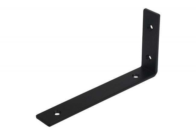LOFT "L" shelf bracket, L-200x100 mm black 30x5 mm
