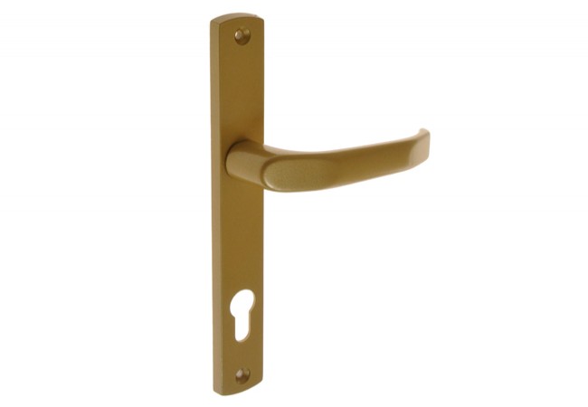 GAMAR DIANA (ST-27) Door Handle Lever Gold Universal Mounting 90mm Spacing
