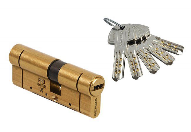 Gerda PRO System WKM4 Euro Cylinder 35/35 Brass Class D EN 1303 High Security