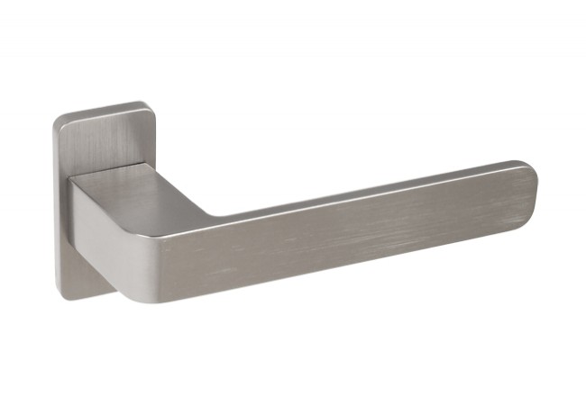 H626/SK3S34G6 Door Lever Handle Short Escutcheon Inox Coating Heavy Duty Spring