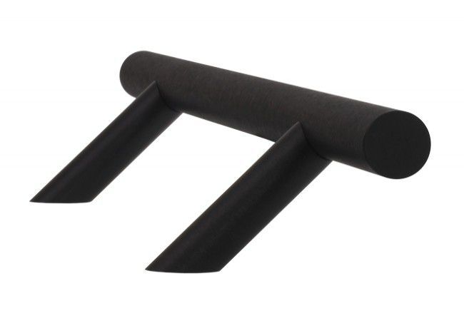 WALA PA45 Offset Pull Handle Single-Sided 30mm x 800mm Black Anodized Matte