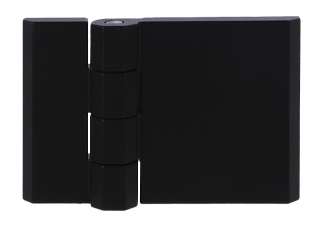 Zawias 399-1-2-2 Flat Wing Hinge Zamak Black Lacquered 60x90mm Without Holes