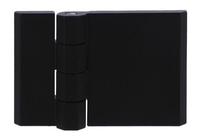 Zawias 399-1-2-2 Flat Wing Hinge Zamak Black Lacquered 60x90mm Without Holes