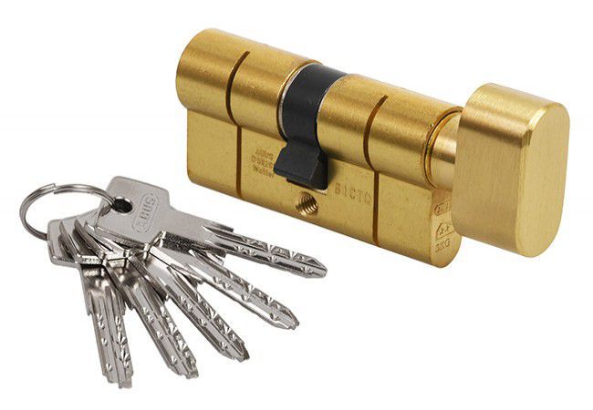 Abus KD10 35g/40 Euro Cylinder Brass Class 5 Security Clutch PN-EN 1303:2007