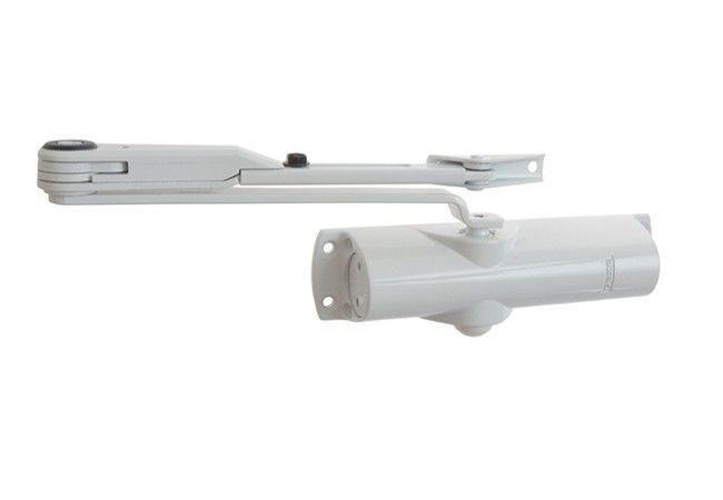 GEZE TS 1000 Door Closer EN 2/3/4 White Hold-Open Arm 60kg 1100mm