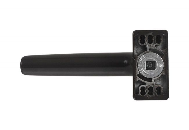 Master Karma Aluminium Door Handle Short Escutcheon 8x8 mm Matte Black NEOPA