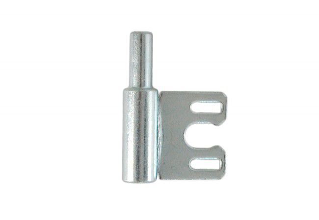 POL-SOFT 607-02-00/E Metal Hinge Wing fi 13.5mm for Metal Frames Silver