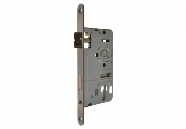 NOVET 02012 72/55 WB Mortise Lock Stainless Steel Double Spring DIN 18251