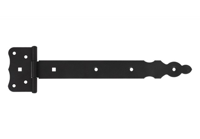 Zawias altanowy mały 300 Hinge Black Powder-Coated Steel Outdoor Corrosion Resistant
