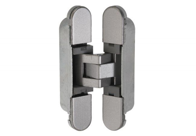 CEAM 929 Invisible Hinge 76x14mm 3D Adjustable Silver for 18mm Thin Door Panels