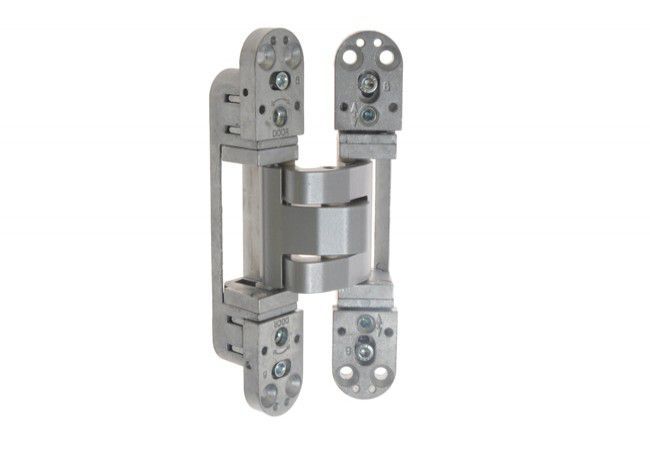 Polsoft ESTETIC 100 Concealed Hinge Satin Chrome 3D Adjustable for 40mm Doors