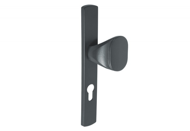 GAMAR DIANA 72 WB Door Pull Set Aluminum Lacquered Anthracite Indoor Use