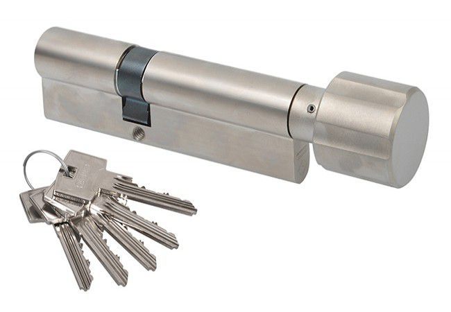 Abus Pfaffenhain Standard 35g/30 Euro Cylinder Thumbturn Class 6.2 C Satin Nickel