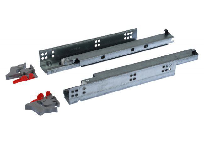 HAFELE Favorit Drawer Slide 30kg Full Extension 350mm Soft Closing Coupling System