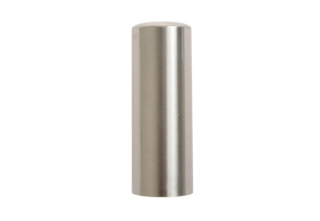 Adjustable hinge cap, 16 mm, straight, satin nickel aluminum