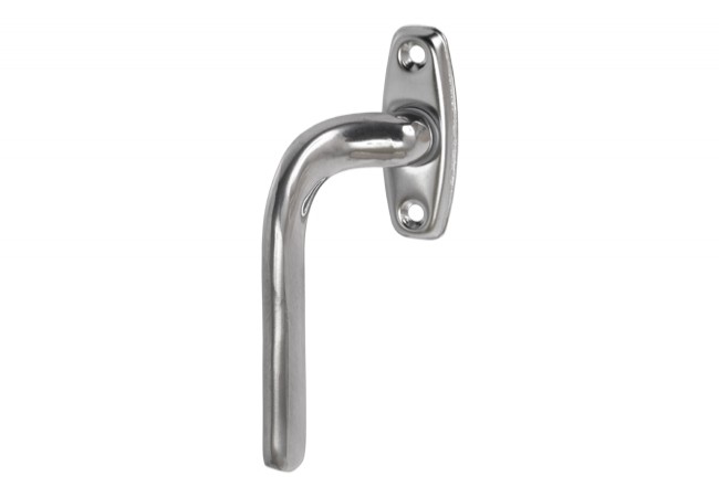 Scandinavian asymmetrical window handle 303 left CR P42