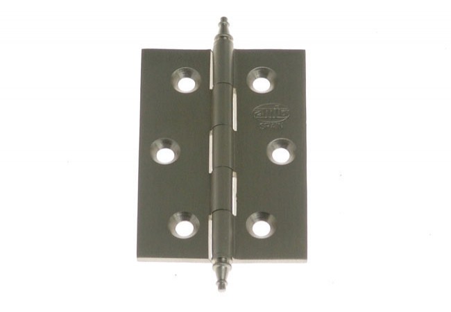 AMIG 1003 Decorative Braided Furniture Hinge 60x40mm Brass Satin Chrome