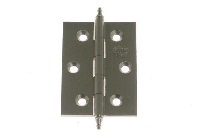 AMIG 1003 Decorative Braided Furniture Hinge 60x40mm Brass Satin Chrome