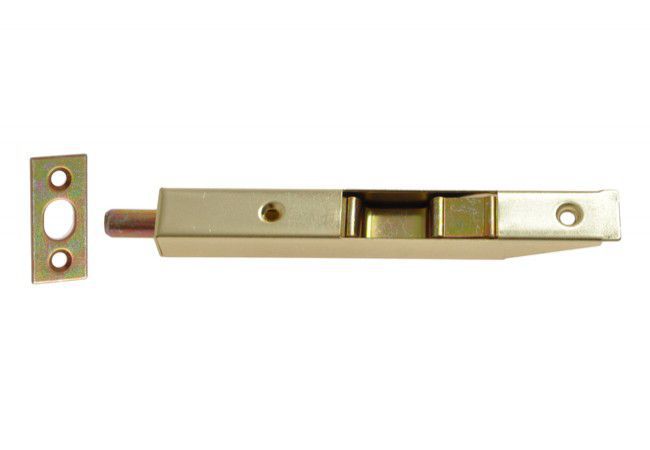 AMIG Zasuwa czołowa suwana 16mm-125mm Brass Sliding Bolt Gold Finish