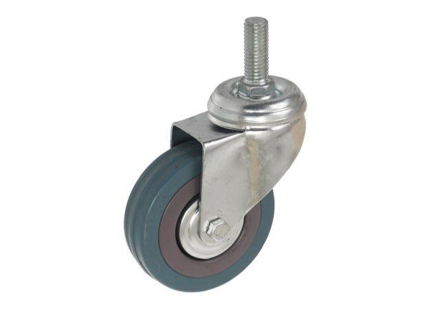 CKLA-PG 75S LG Swivel Caster Wheel 75mm Grey Non-Marking Rubber 45kg